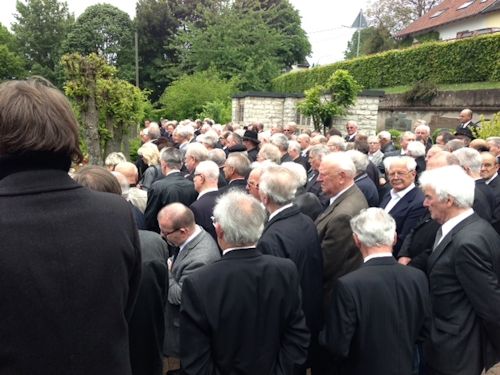 Foto: Beerdigung von Walter Langenfeld