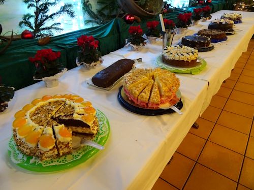 Das Tortenbüffet Foto