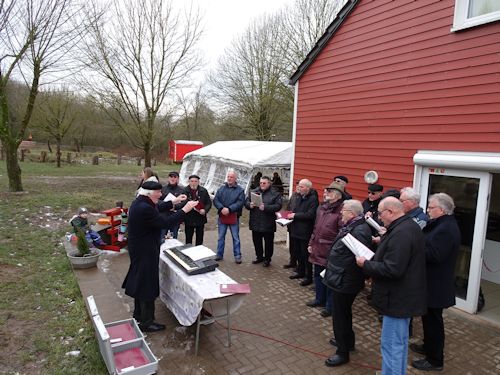 Auftritt des Rathauschores Auftritt des Rathauschores