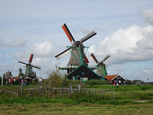 Die Mühlen von Zaanse Schans Die Mühlen von Zaanse Schans