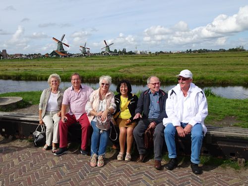 Die Mühlen von Zaanse Schans Die Mühlen von Zaanse Schans