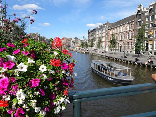 Auf den Grachten unterwegs Auf den Grachten unterwegs