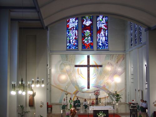 Blick in den Chorraum Blick in den Chorraum